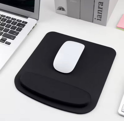Ergonomisches Mauspad für Gaming und Büro | Rutschfest, bequem und einfarbig