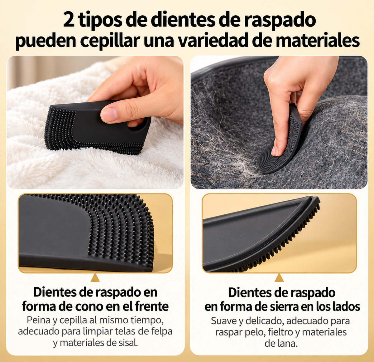 Quitapelos de Mascotas Reutilizable
