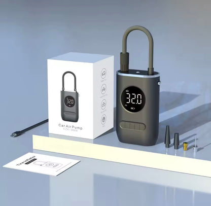 Bomba infladora inalámbrica recargable para coche | Inflador de neumáticos con pantalla digital Barata