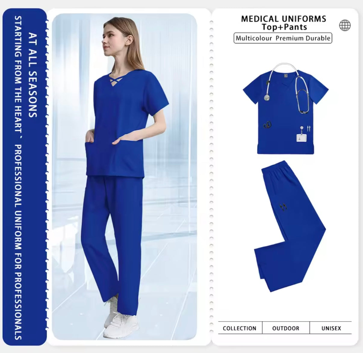 Berufsuniformen für Krankenschwestern, Ärzte und Zahnärzte | Komfort und Stil