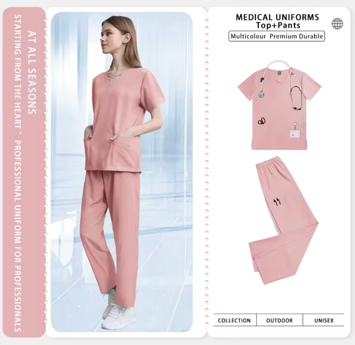 Berufsuniformen für Krankenschwestern, Ärzte und Zahnärzte | Komfort und Stil
