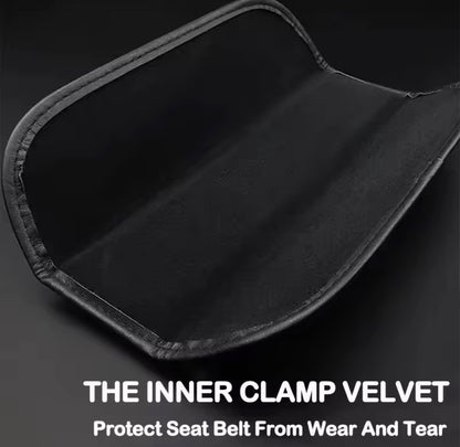 2 Fundas Cinturón de Seguridad de Cuero para Volkswagen Golf MK2–MK8 | Protectores de Hombro Coche VW