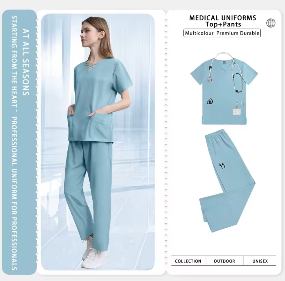 Berufsuniformen für Krankenschwestern, Ärzte und Zahnärzte | Komfort und Stil