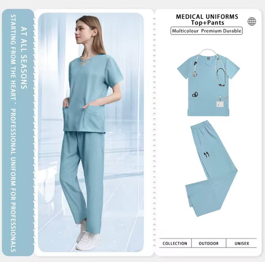 Uniformes profesionales para enfermera, médico y dentista | Comodidad y estilo
