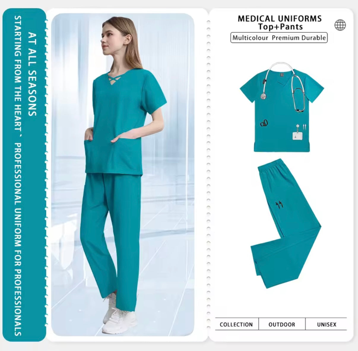 Berufsuniformen für Krankenschwestern, Ärzte und Zahnärzte | Komfort und Stil