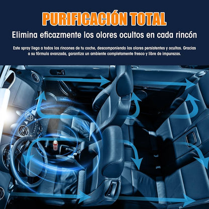 Eliminador de Olores para Coche | Anti Tabaco, Mascotas y Humedad