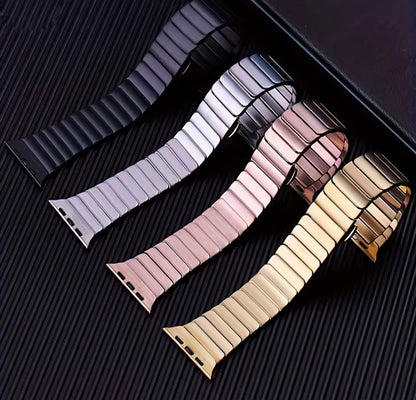 Correa Apple Watch de Acero Inoxidable | Compatible Series 3–11