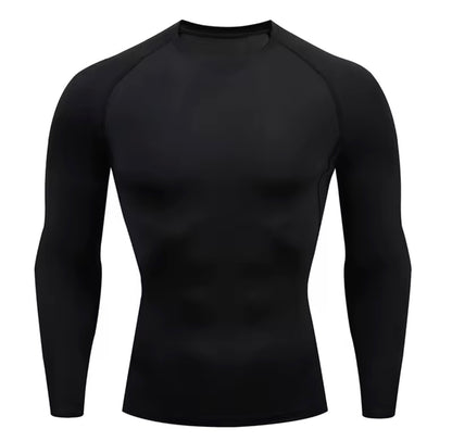Camiseta Deportiva Hombre de Compresión | Secado Rápido para Gimnasio y Running