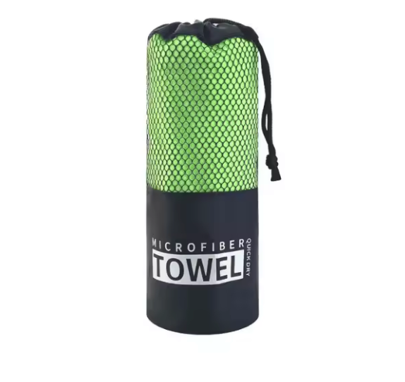 Schnelltrocknendes Mikrofaserhandtuch für den Sport.