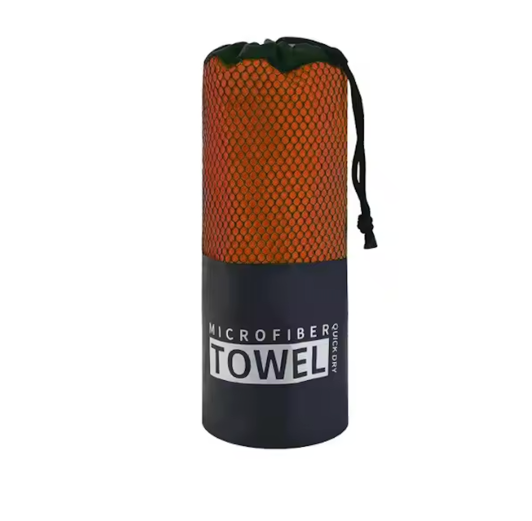 Schnelltrocknendes Mikrofaserhandtuch für den Sport.