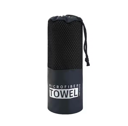 Schnelltrocknendes Mikrofaserhandtuch für den Sport.