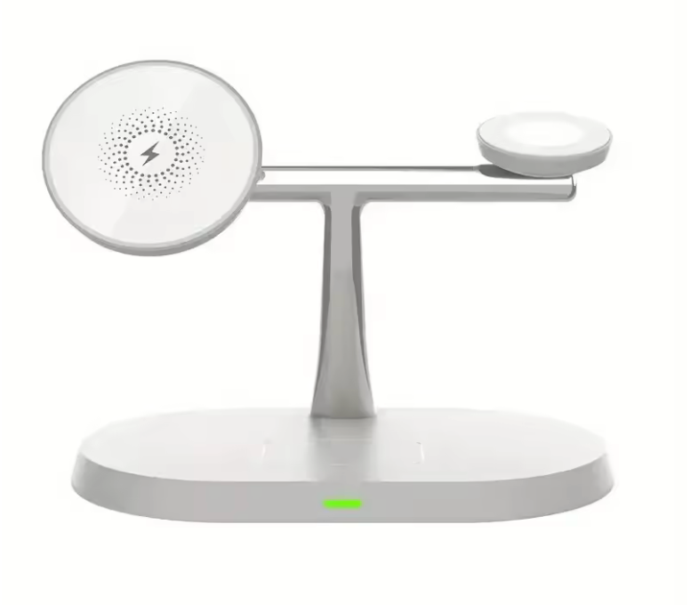 Soporte de cargador inalámbrico magnético 3 en 1.