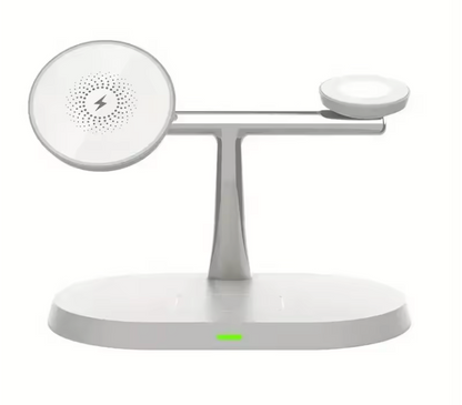 Soporte de cargador inalámbrico magnético 3 en 1.