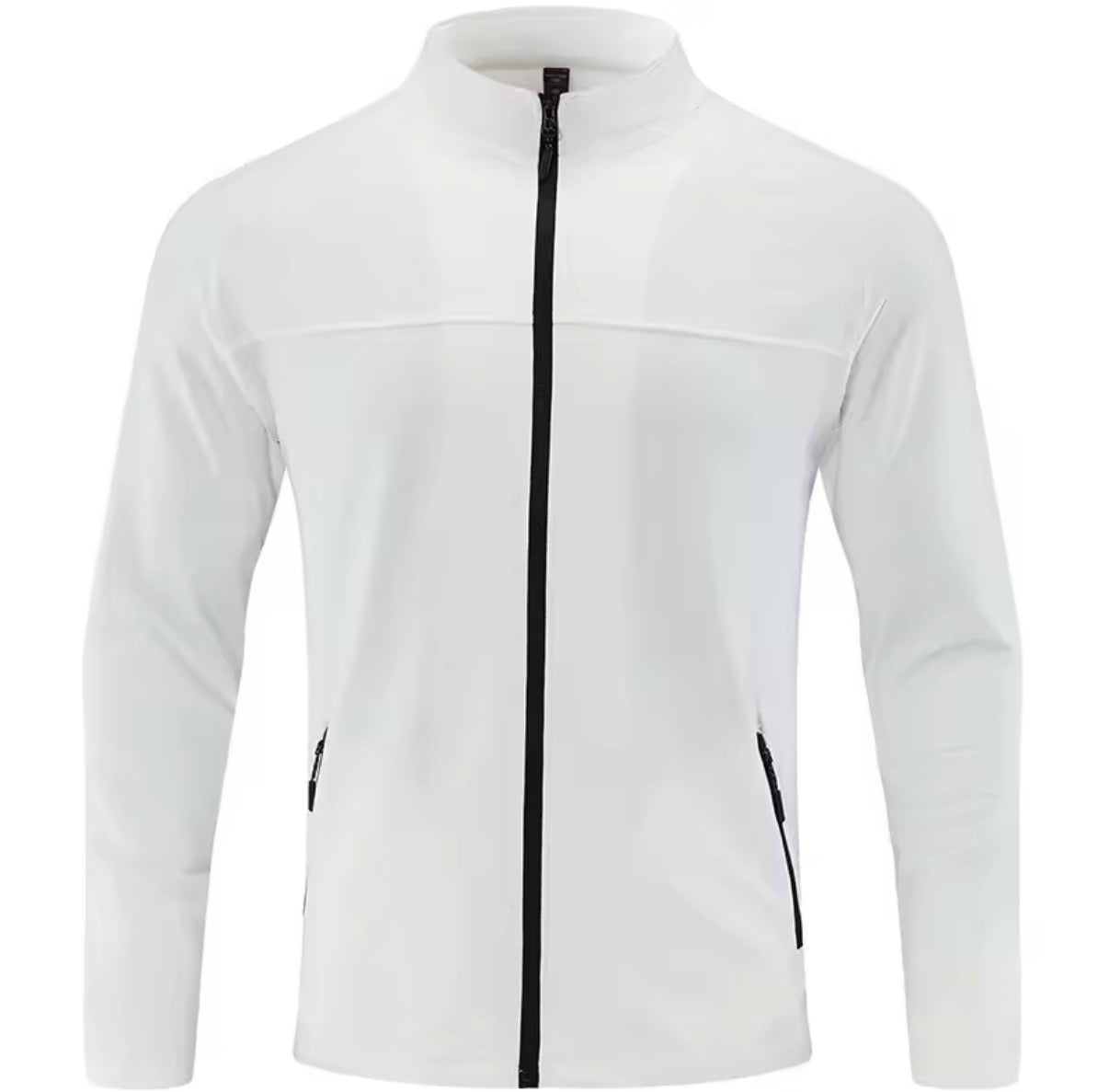  Chaqueta ajustada para running y gimnasio con material de secado rápido