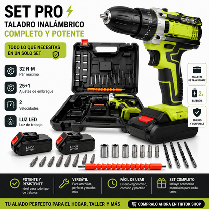 Professional 28V Cordless Impact Drill