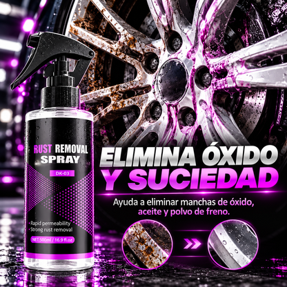Eliminador de Partículas de Hierro para Coche | Limpiador de Llantas y Quita Óxido(300ml)
