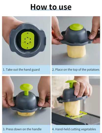 Mandolina Para Cocina, Multiusos 16 En 1.