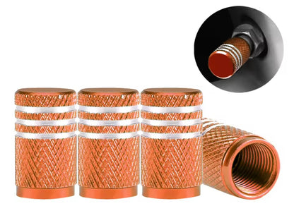 4-Tapones para válvulas de coche,disponible en varios colores.