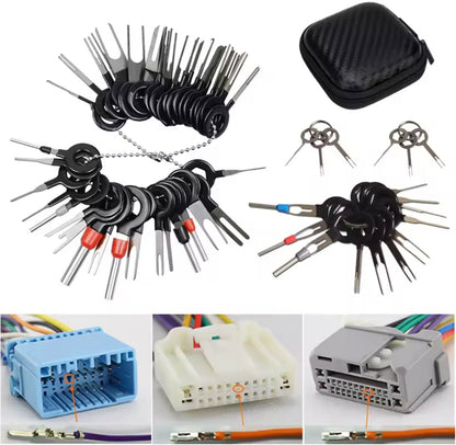26-teiliges Stiftauszieher-Set mit Koffer – Profi-Werkzeug für elektrische Steckverbinder