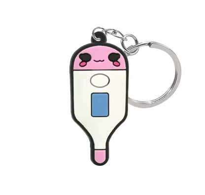 LLaveros de goma de PVC para enfermeras.