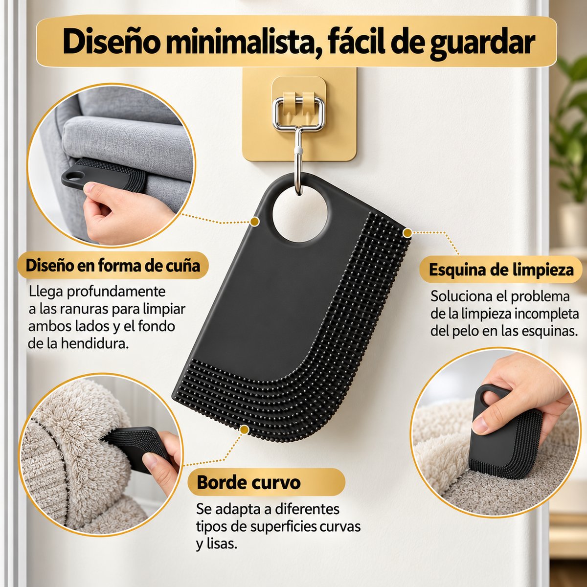 Quitapelos de Mascotas Reutilizable
