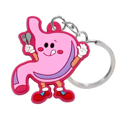 LLaveros de goma de PVC para enfermeras.