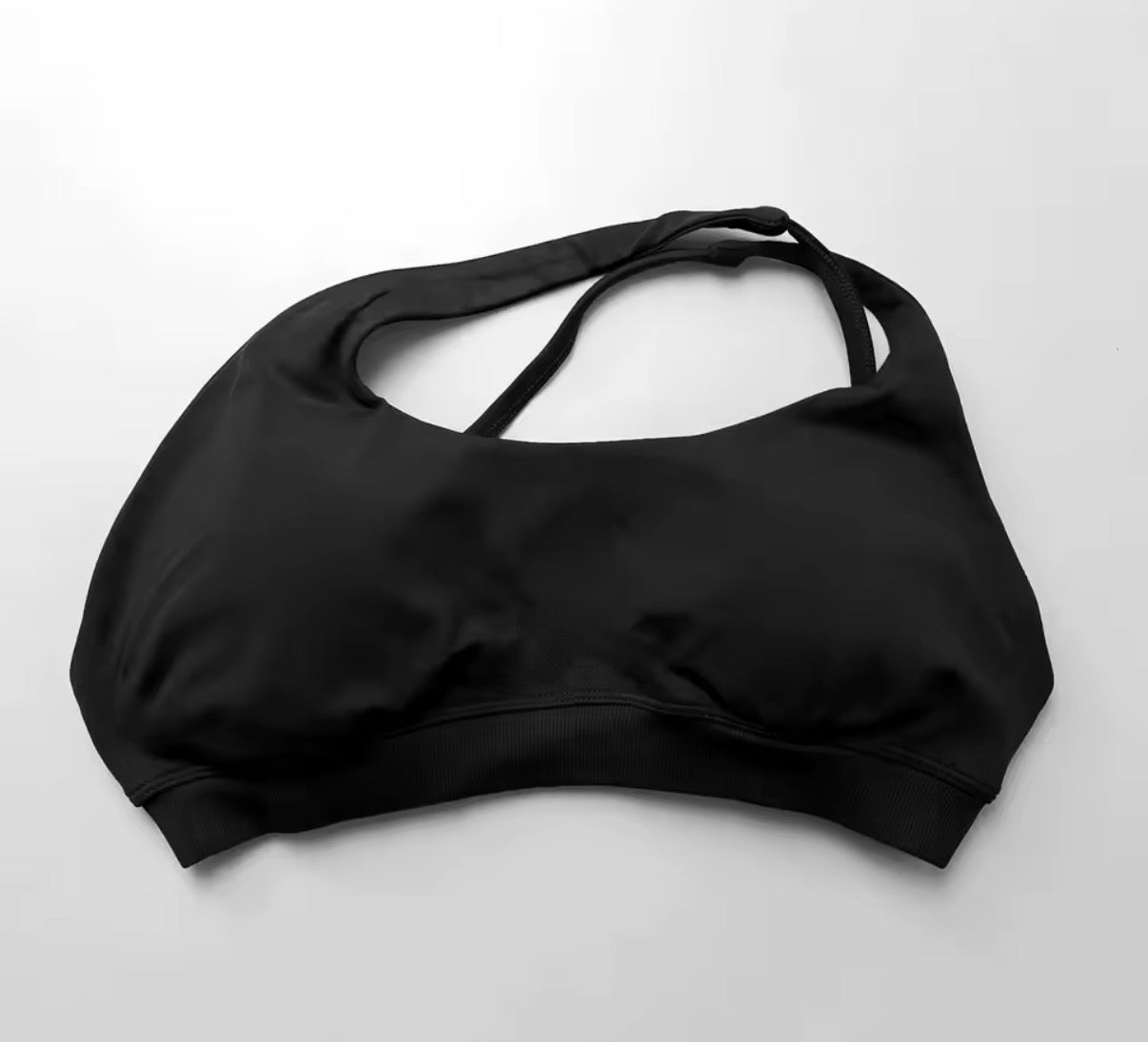 Sujetador Deportivo Asimétrico para Mujer | Top Gym de Un Hombro sin Costuras con Alto Soporte para Fitness, Yoga y Running