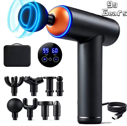 Pistola de Masaje Inteligente 99 Niveles Eléctrica