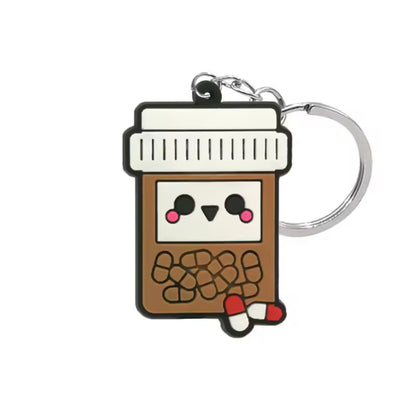 LLaveros de goma de PVC para enfermeras.