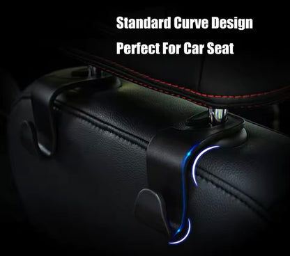 4 Haken, Organizer-Halterung für die Kopfstütze des Vordersitzes im Auto.