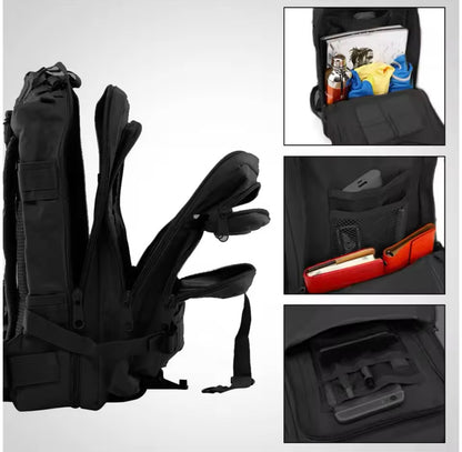 Mochila táctica grande de asalto.