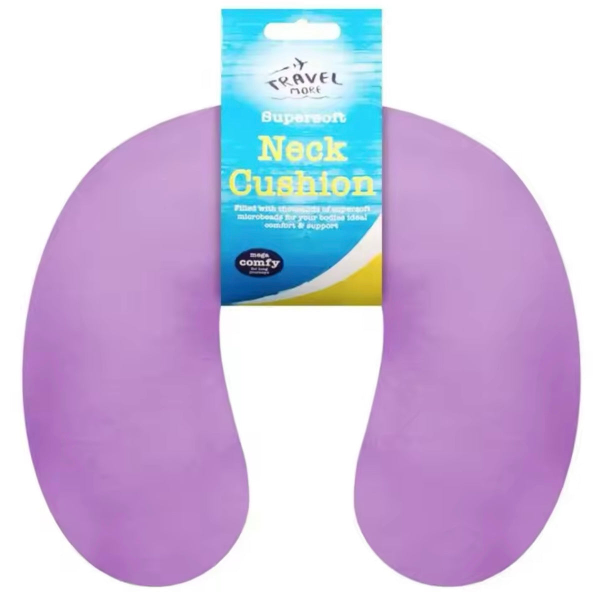 Almohada de viaje en forma de U, almohadas inflables.