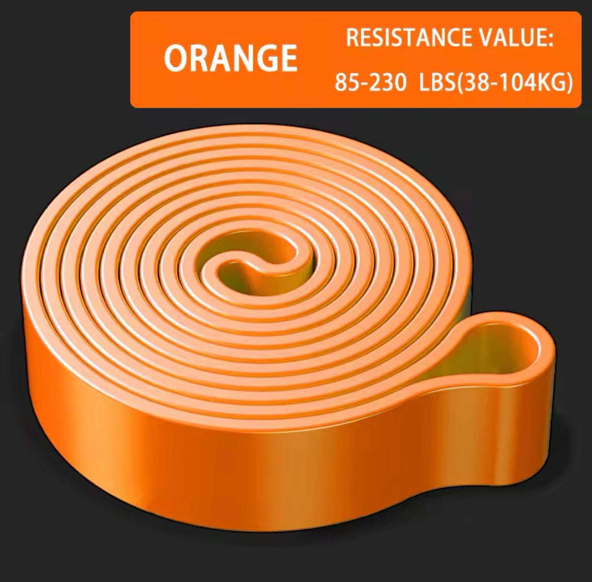 Juego de bandas de resistencia para ejercicios en casa.