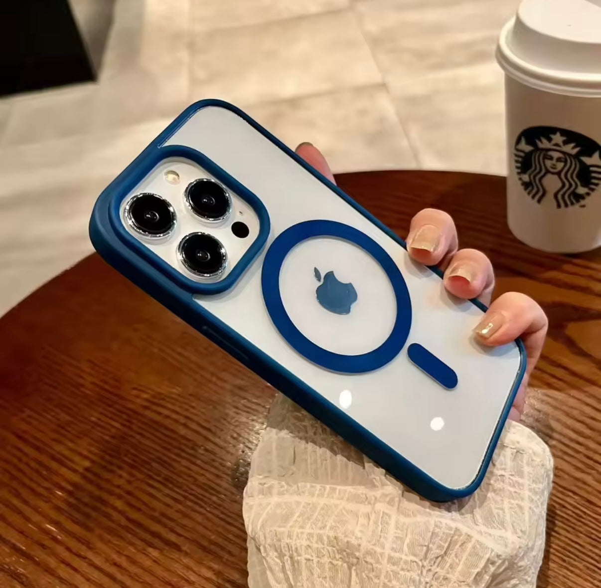 Funda magnética para iPhone | Compatible con MagSafe | Ultrafina, resistente y disponible en varios colores Barata azul iphone 17 pro