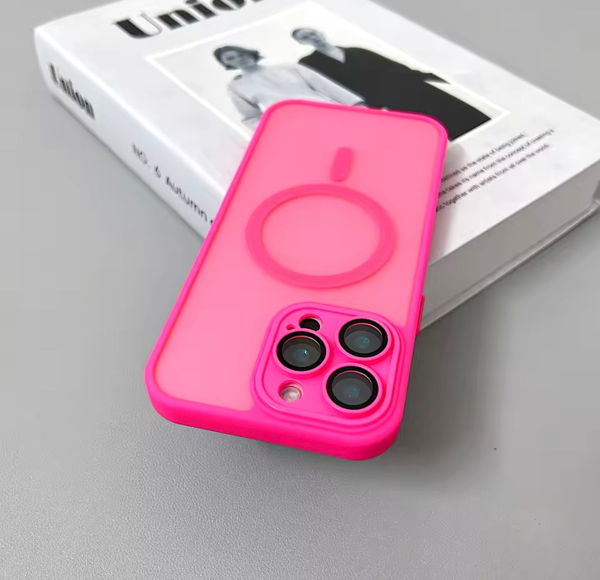 Funda magnetica de colores Iphone