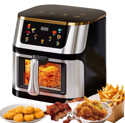 2.800 W, 10 l Heißluftfritteuse.