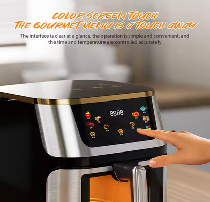 2.800 W, 10 l Heißluftfritteuse.