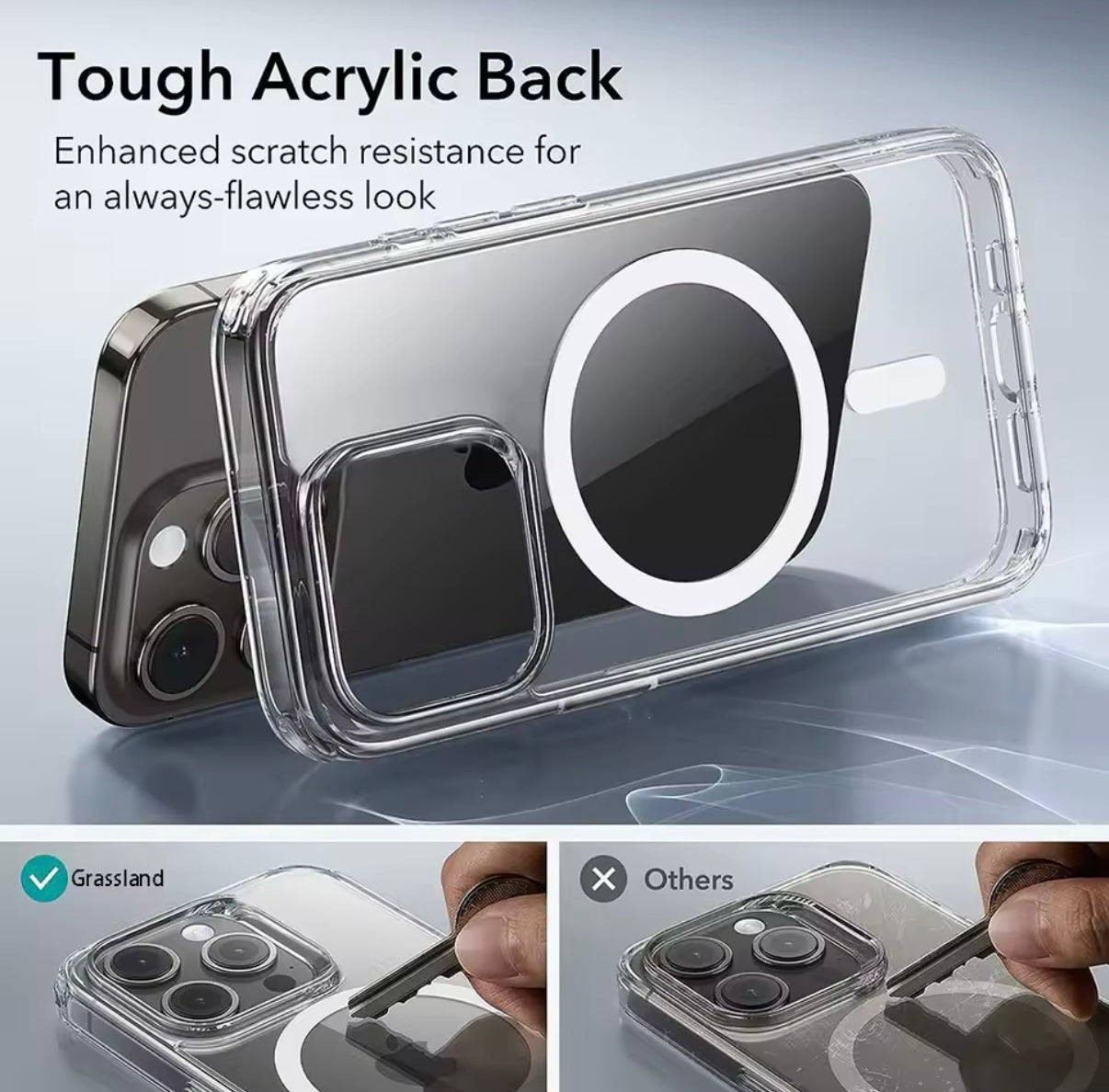 Funda Magnética para iPhone Compatible con MagSafe.