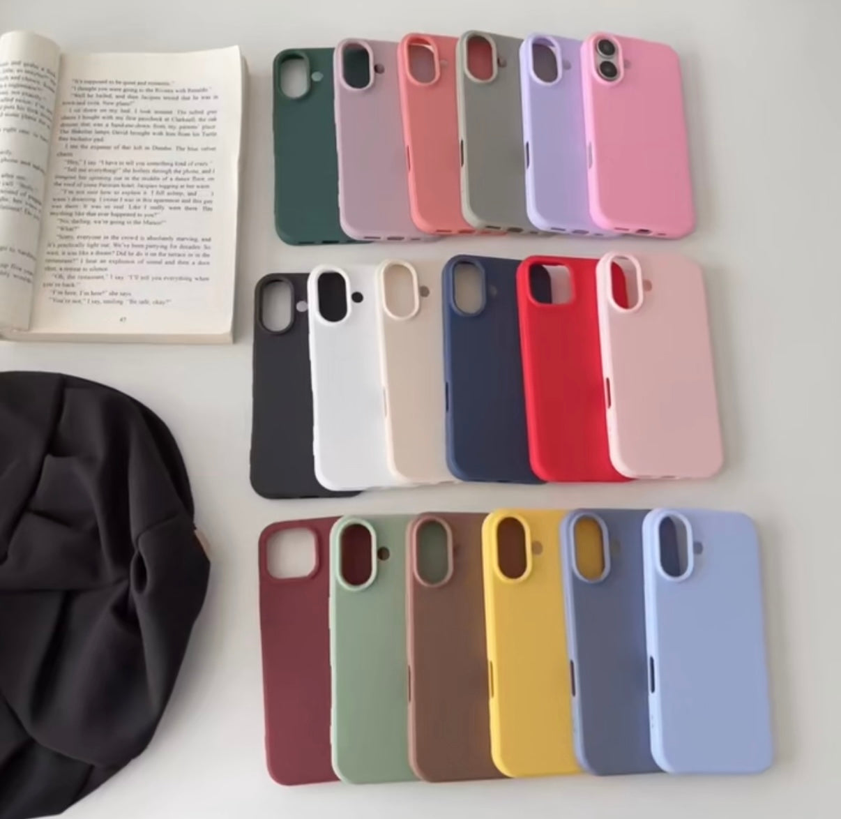 Funda de silicona para Iphone.