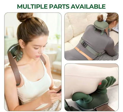 masajeador cervical con masaje profundo tipo amasado relajante
