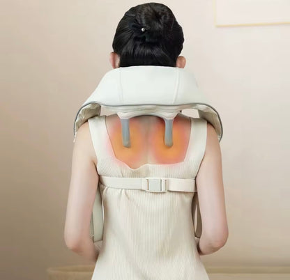 Masajeador de Cuello y Hombros con Calor barato  – Alivio Cervical, Trapezio y Columna