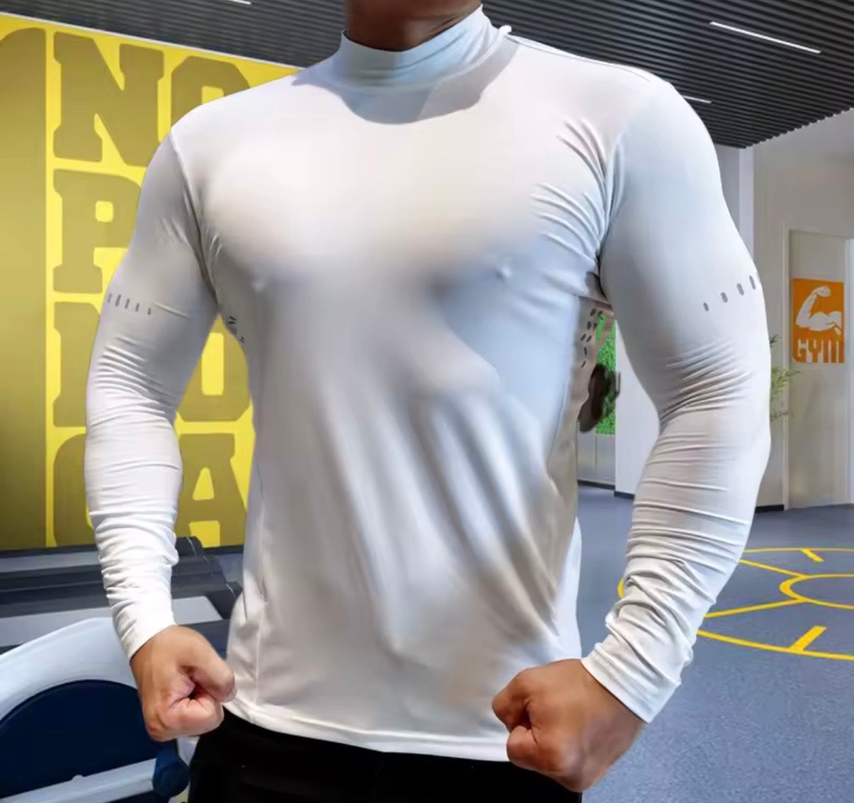 Camiseta de Compresión Hombre y Niño para Correr | Ropa Deportiva Manga Larga Fitness