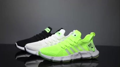 Zapatillas de Malla Transpirable para Hombre 2025| Ligeras, Cómodas y Antideslizantes para Caminar y Correr
￼